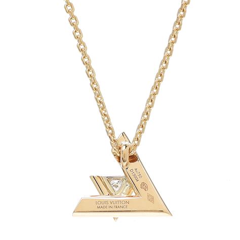 lv jewellery men|louis vuitton necklace with diamond.